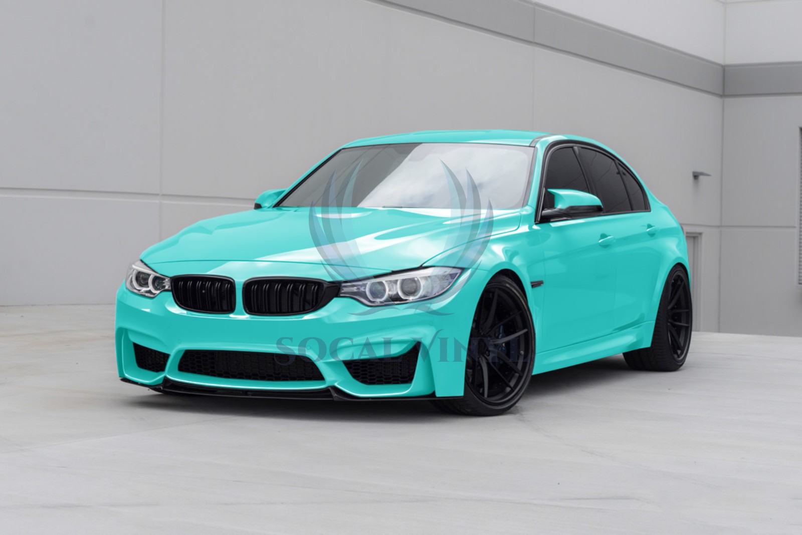 TPU Color Gloss Teal PPF Paint Protection Film Dry Wet Apply Vehicle Vinyl Wrap