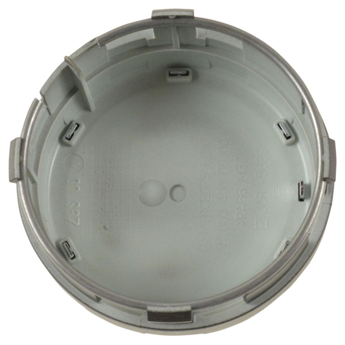 NEW OEM 00040009009283 Raised Chrome & Black Wheel Center Cap for Mercedes Benz