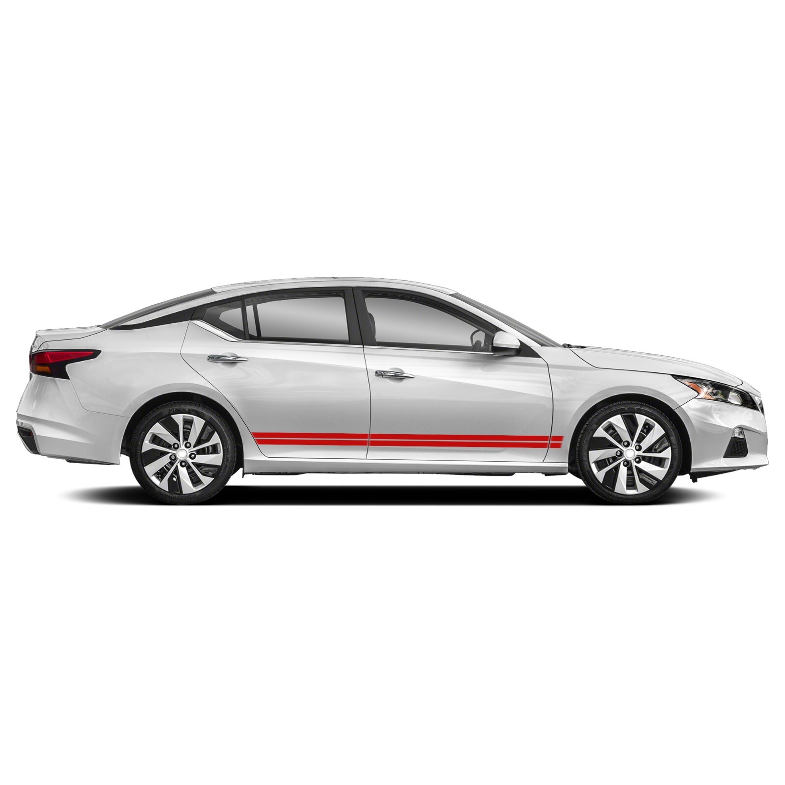 Lower side belt stripes graphics stickers decal compatible with Nissan Altima
