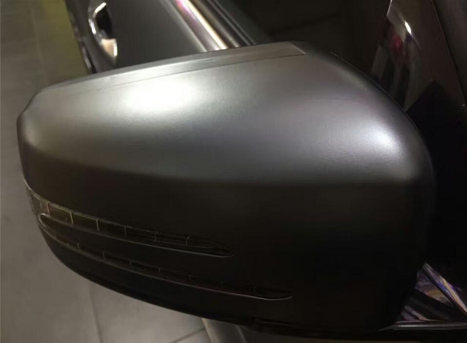 50FT x 5FT Gray Metallic Matte Satin Chrome Vinyl For Whole Car Wrapping Film US