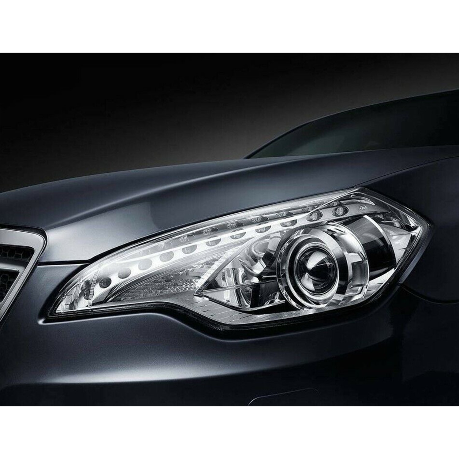 Transparent Light Tint Film Self Adhesive Car Headlights Tail Lights Fog Lights