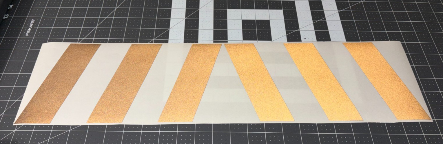 Chevron Reflective Car Decal (1 Left and 1 Right) Various Colors 12″x6″ By SSMG