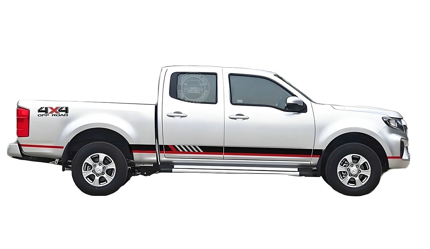 Graphics Side Door Stripe Car Sticker For Ford F-150 Off Road Trunk Vinyl Decals
