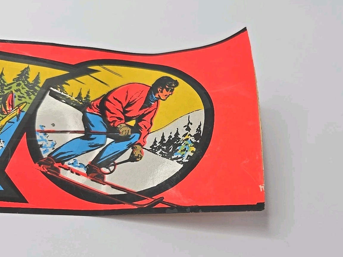 Vintage Idaho State Travel Bumper Sticker Decal 14.5 x 3 Inch Rare