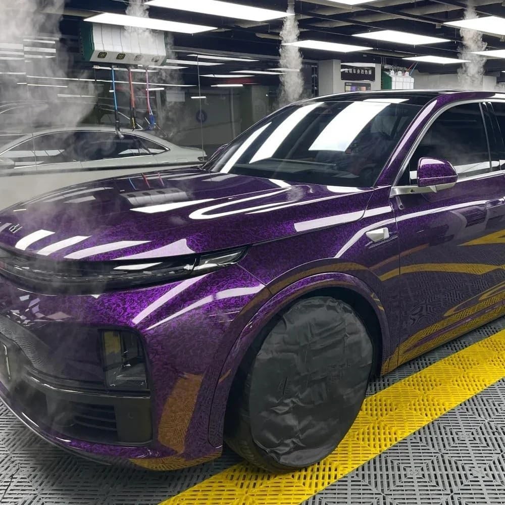 Purple Forged Carbon Fiber Vinyl Wrap Roll – DIY Car, Motorcycle, SUV, Truck …