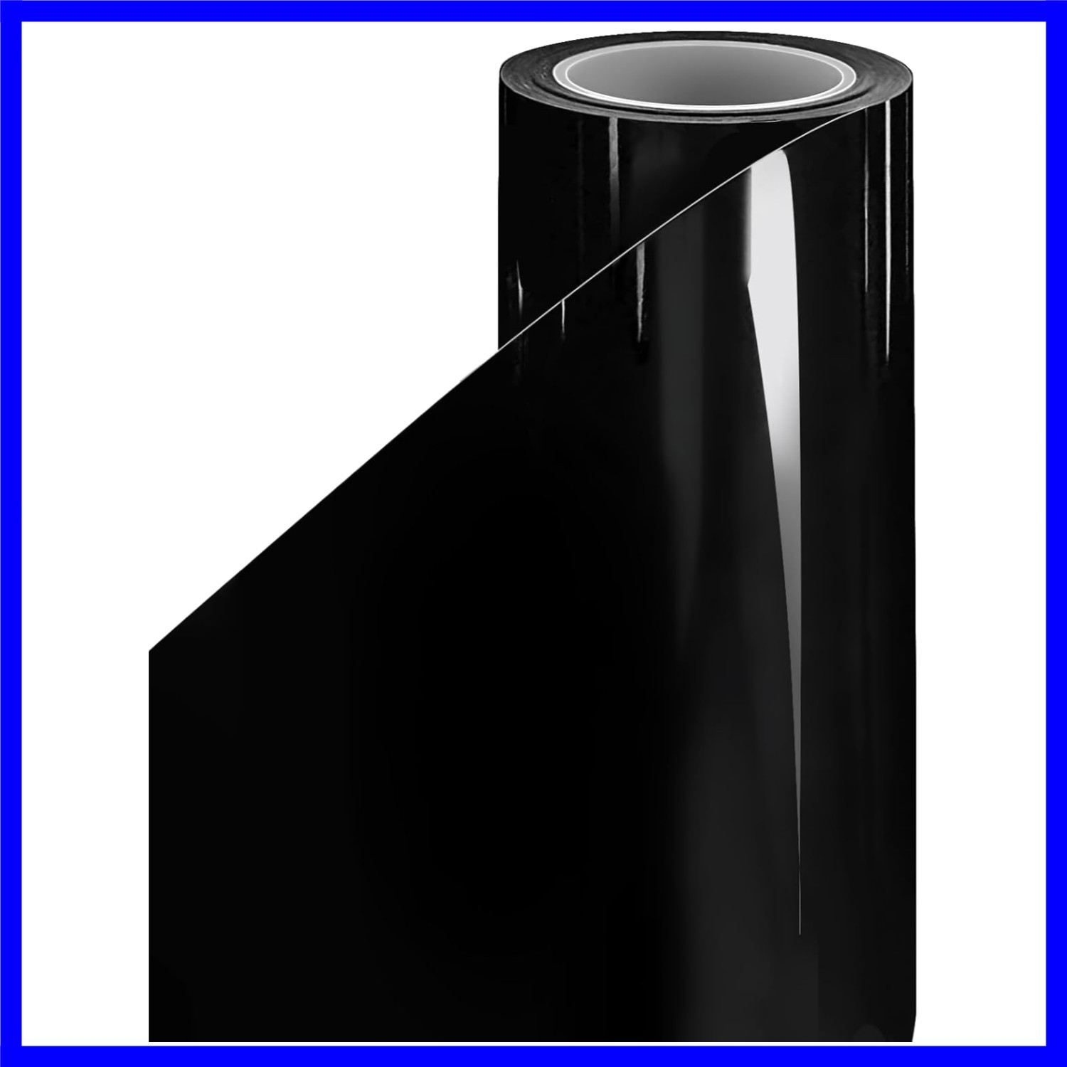 Piano Black Vinyl Car Wrap – Heat-Activated Scratch Repair, High Gloss Finish…
