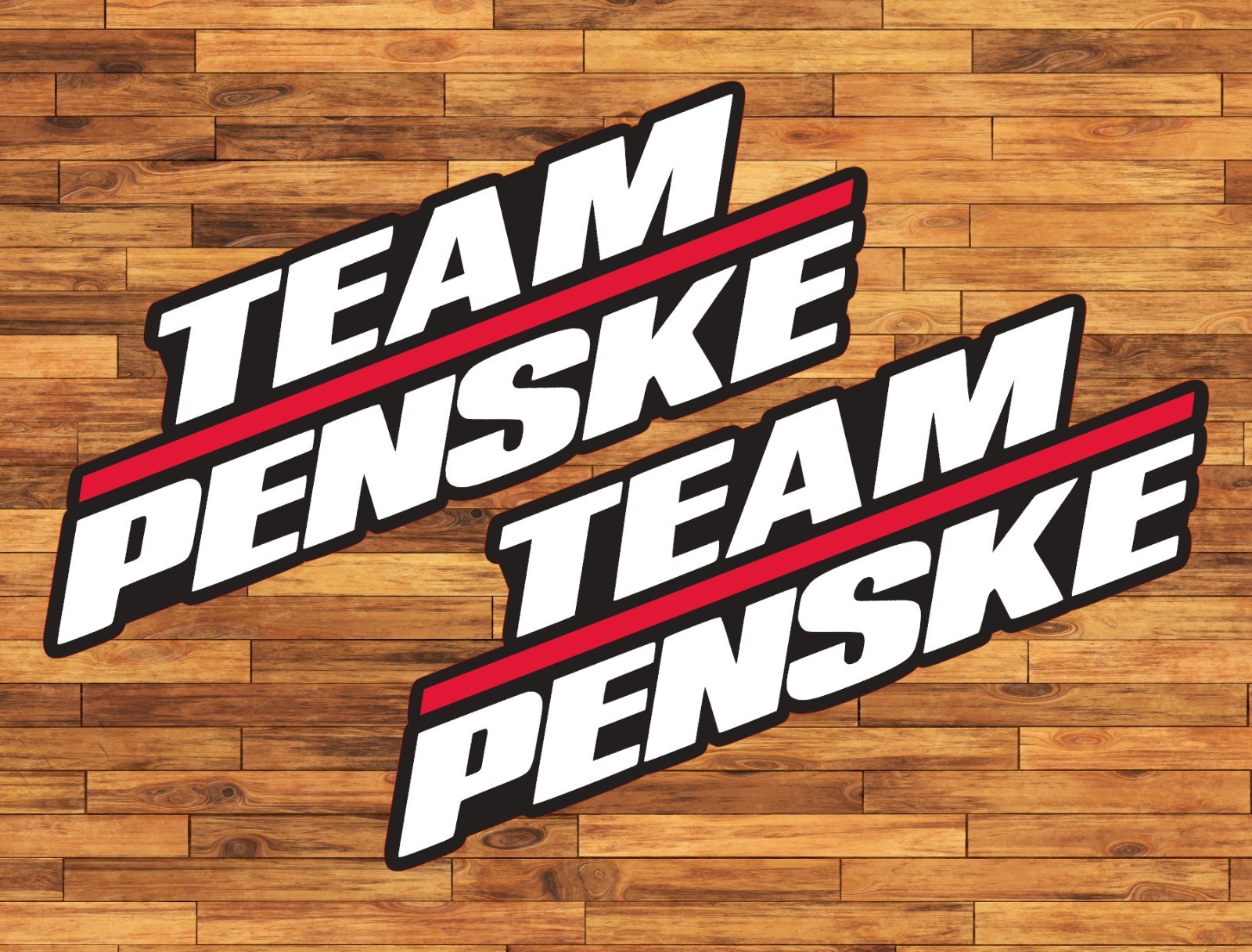 Team Penske Racing Water Proof UV Safe Glossy Vinyl Decal / Sticker Nascar
