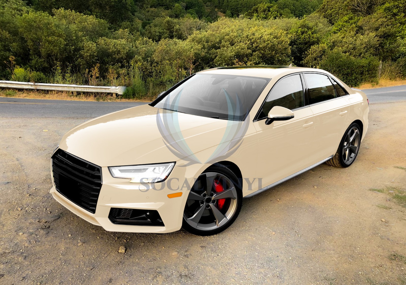 TPU Color Gloss Khaki Milan PPF Paint Protection Film Dry Wet Apply Vinyl Wrap