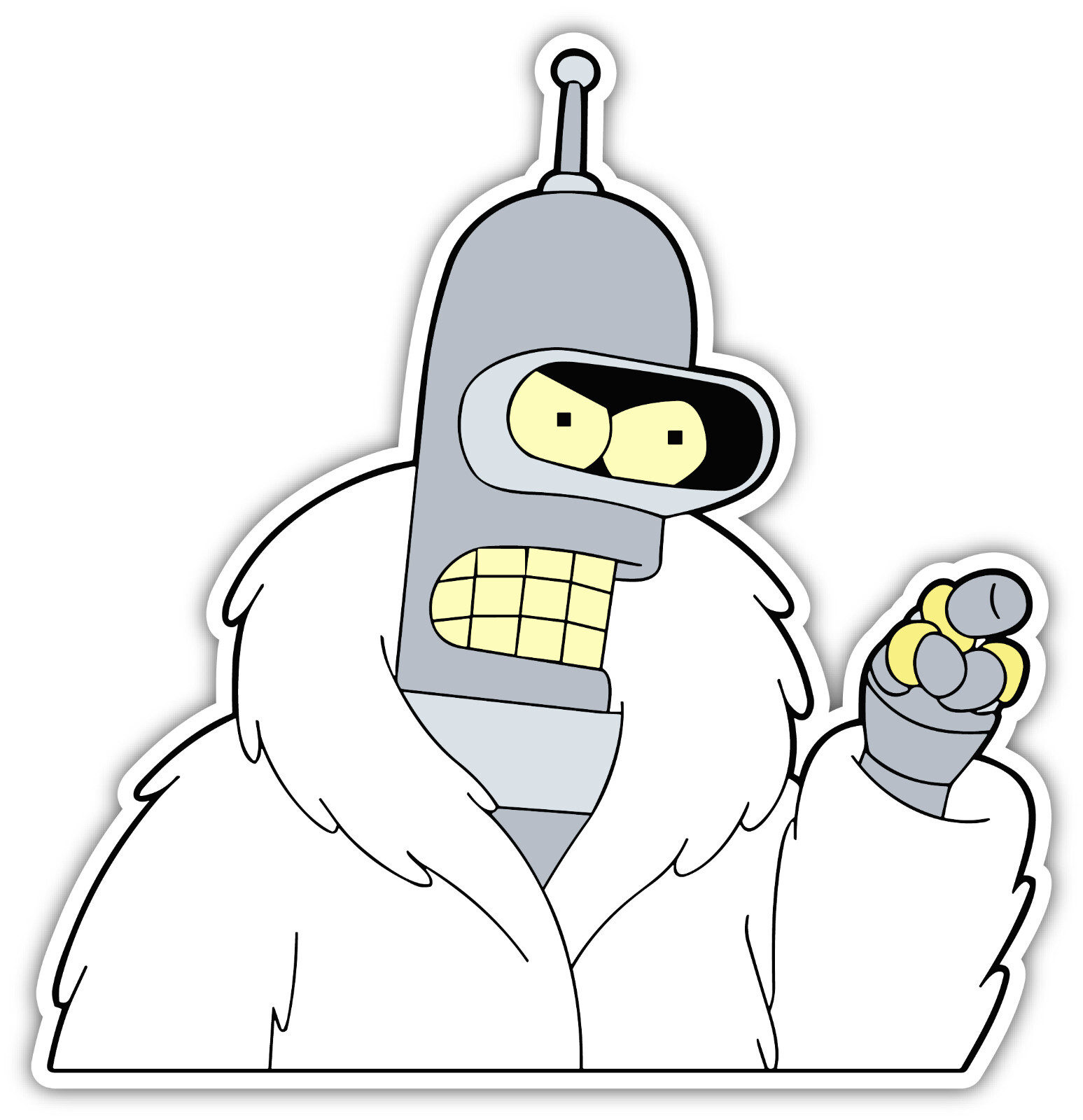 BENDER PARK FUTURAMA 3M STICKER DECAL VINYL MADE IN USA RODRIGUEZ PLANET EXPRESS