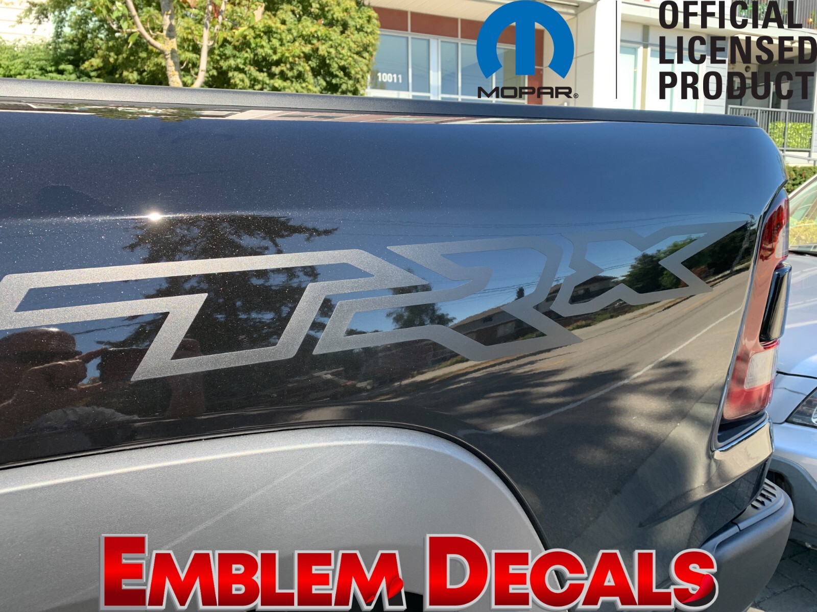 Ram 1500 TRX Solid Bed Decals Decal 2021 2022 2023 2024 OEM SIZE