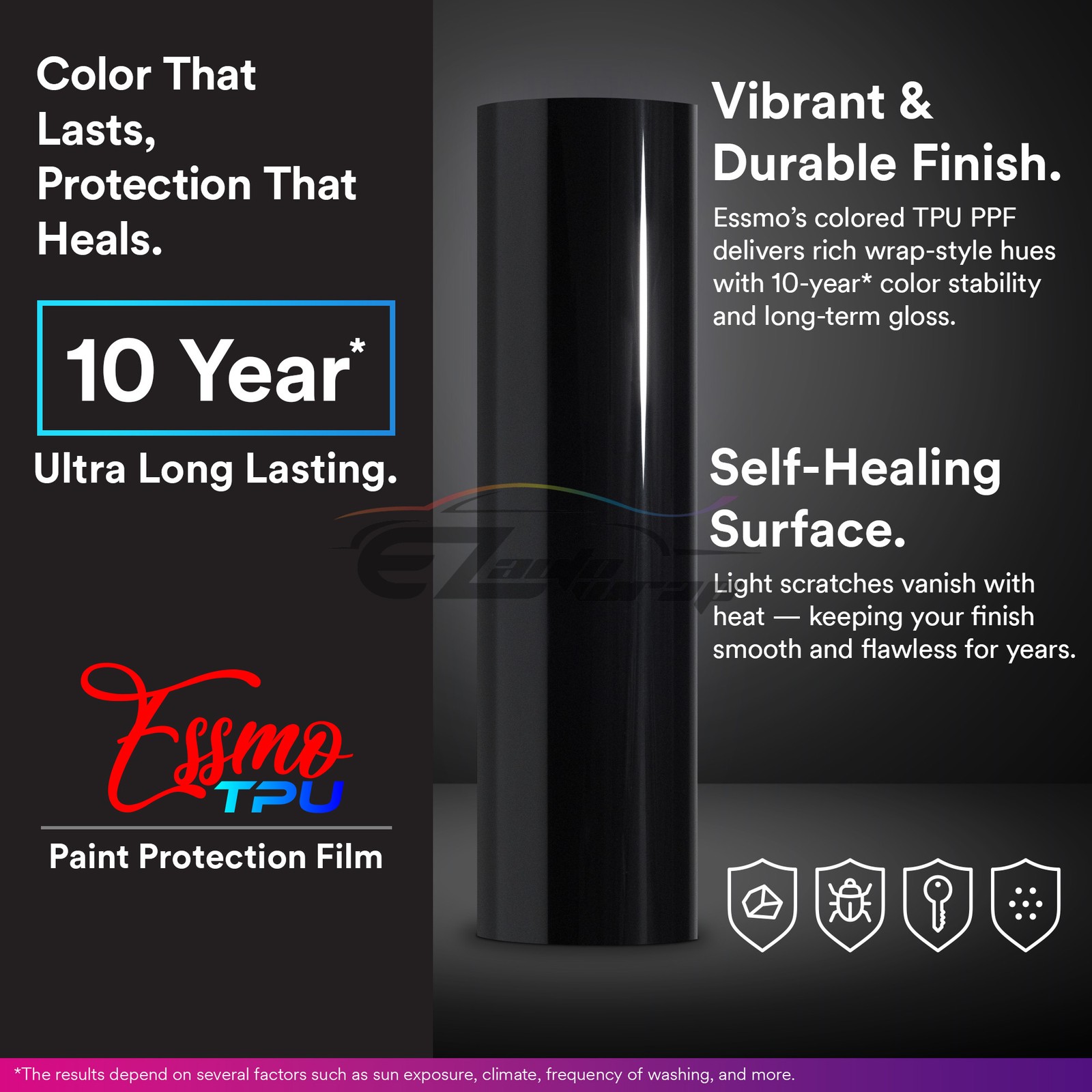 TPU Color Gloss Battleship Gray PPF Paint Protection Film Dry Wet Car Vinyl Wrap