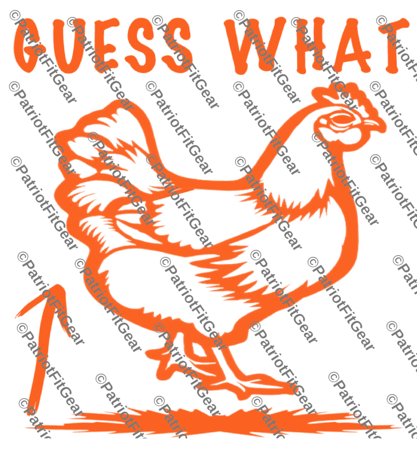 Chicken,Guess What Chicken Butt, Fowl, Poultry Farm, Hen,Pullet,Vinyl Decal