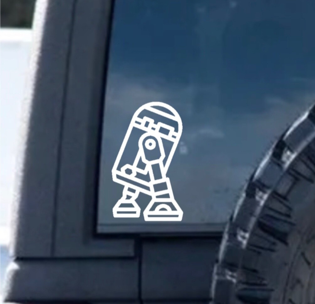 STAR WARS R2D2 CAR WINDOW DECAL WATERPROOF VINYL DECAL STICKER