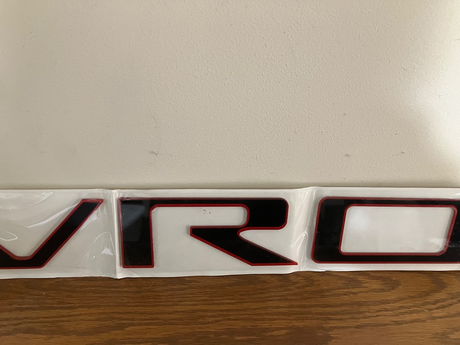 Chevrolet vinyl letters for truck tailgate, 49″ long X 2 1/4″ tall