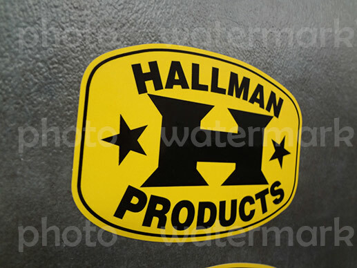 2pc Torsten Hallman Vintage Motorcross sticker decal Adhesivi TM RM CR Pick Size