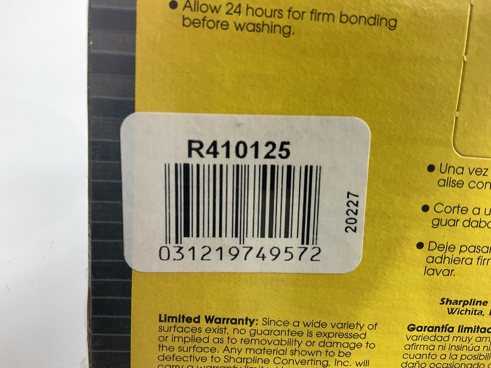 Prostripe R410125 Dark Gray Vinyl Pinstripe Striping Tape 3/16″ W X 150′ Long