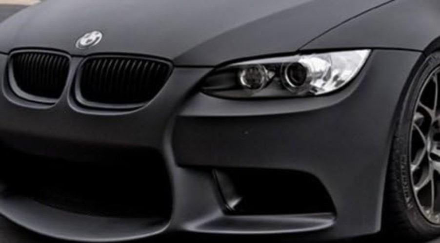 Long-Lasting 2FT x 5FT Matte Black Vinyl Wrap with Air Release Technology