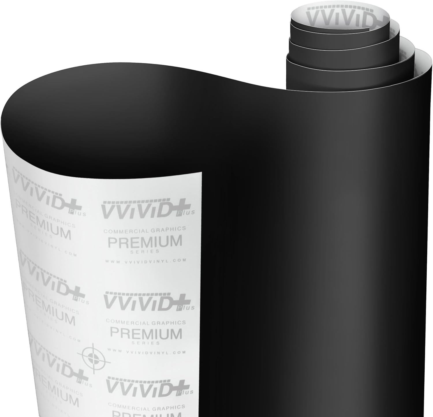 Black Matte Car Wrap Vinyl Roll with Air Release 3MIL-8 0.5FT X 5FT