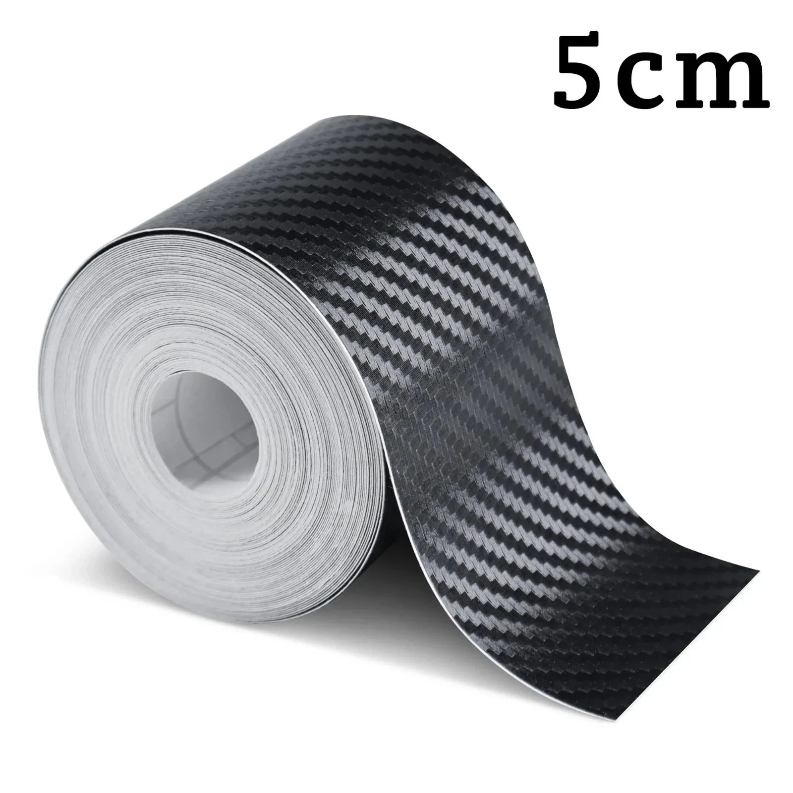 Nano Carbon Fiber Car Protector Strip Anti-Scratch Door Sill Mirror Film Tape