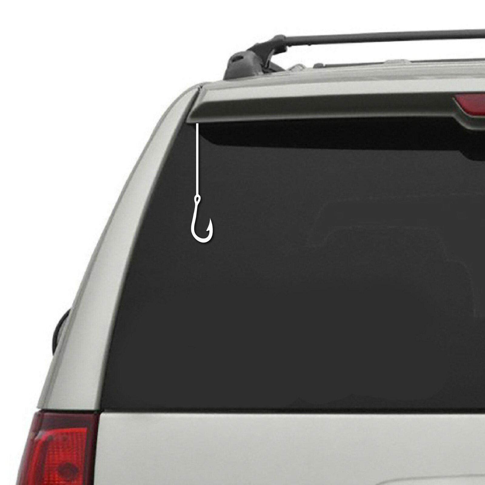 Fish Hook STICKER VINYL DECAL SPORTSMEN OUTDOOR ANGLER FISHING YETI