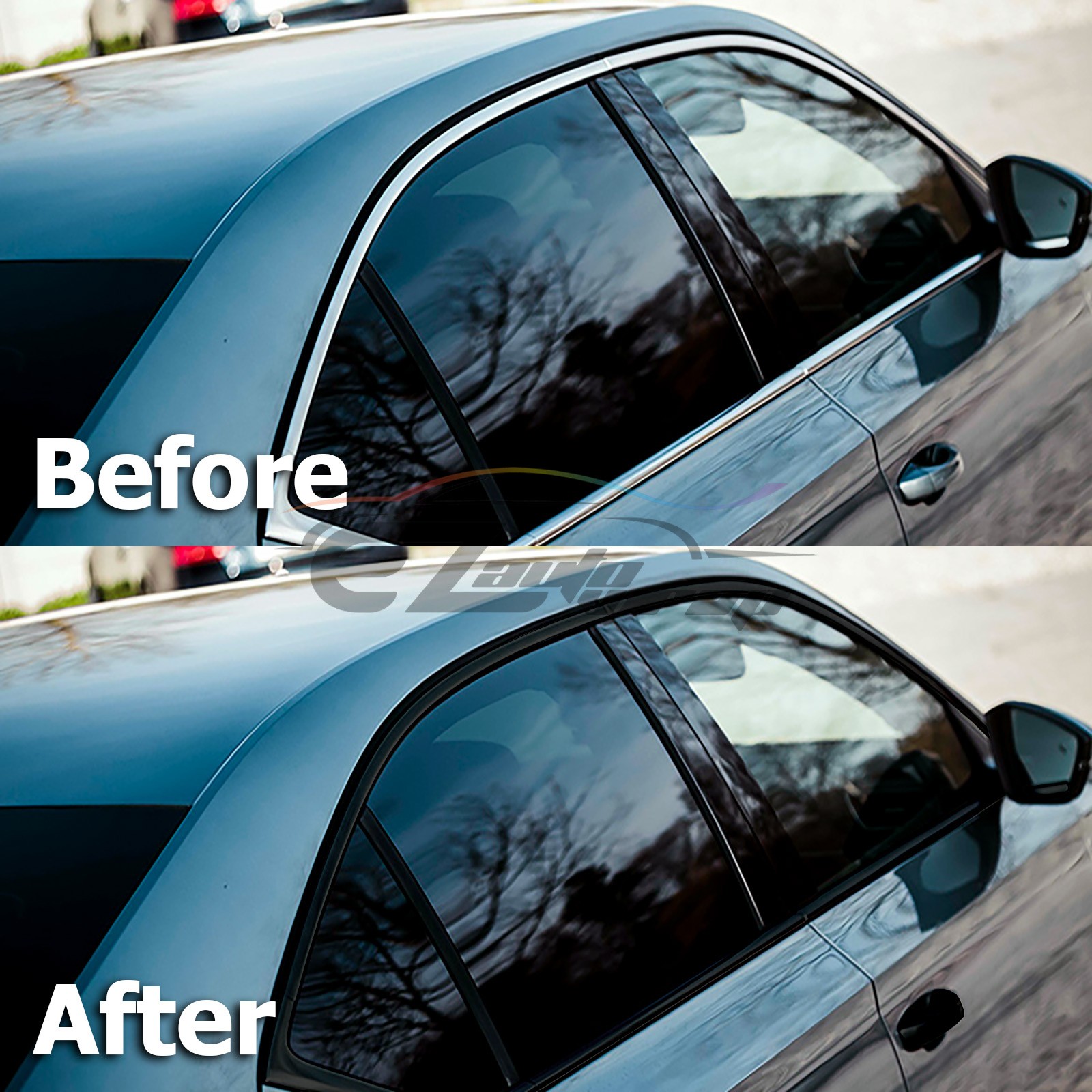 3M 2080 Black Out Chrome Delete1 Vinyl Wrap Car Decal Door Window Trim Sticker