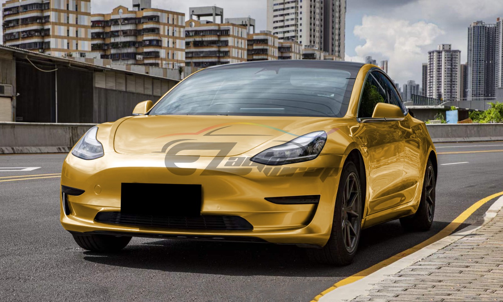 Gloss Metallic Milano Gold PPF TPU Paint Protection Film Dry Wet Auto Vinyl Wrap