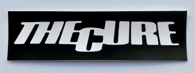 The Cure Sticker Vinyl Decal Car Bumper Goth Rock 2″ X 7″ (493)