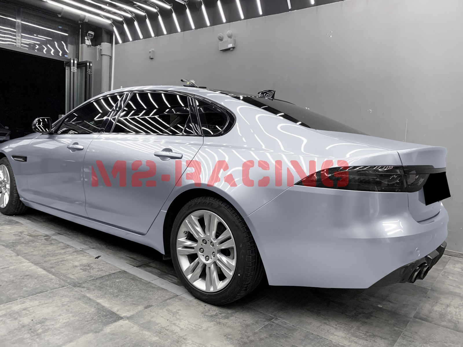 High Gloss Silver Glossy Car Vinyl Wrap Sticker Decal Sheet Film DIY Air Release