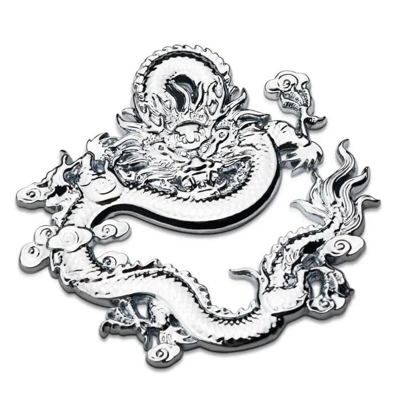 3D Three-Dimensional Car Logo, Shenlong Metal Body Sticker Car Decoration