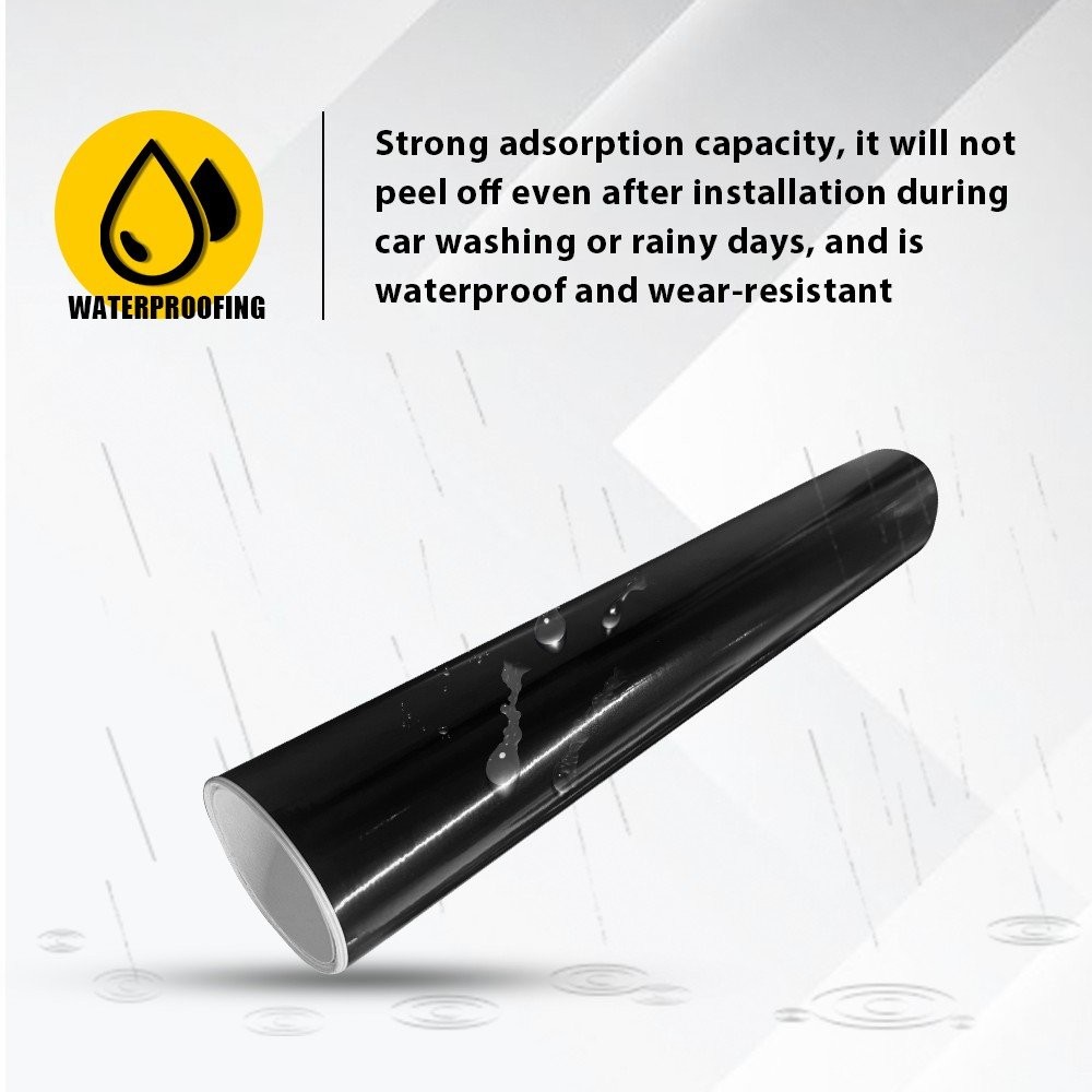 60×12″ Car Sun Windshield Visor Vinyl PVC Window Tint Decal Strip Black Sticker`