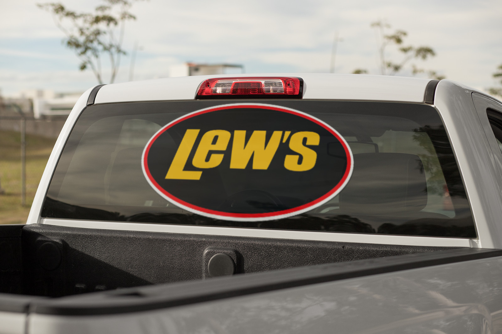 Lew’s Fishing Car Window Vinyl Decal Graphic Boat Tackle Box Laptop Sticker