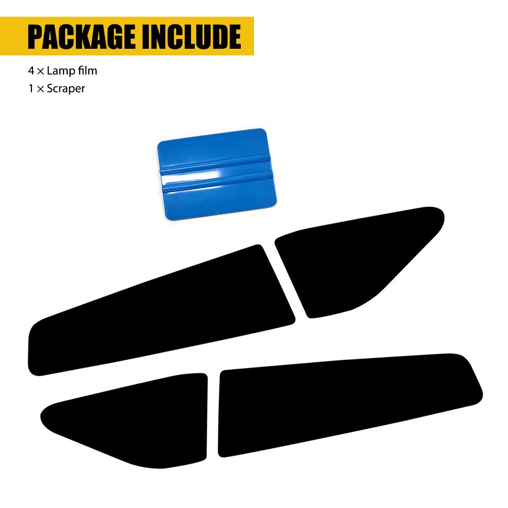 8pcs Tint Vinyl Film for Dodge Charger 2015-2022 Wrap Sheet Tail Light VLT-20%