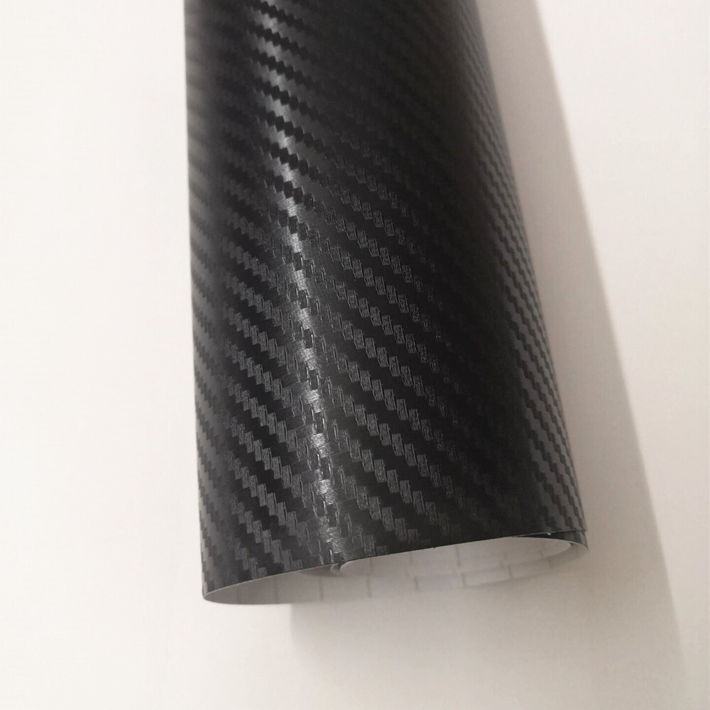 Carbon Fiber Pattern Waterproof Vinyl Car Wrap Sheet Roll Film Sticker 60″x12″