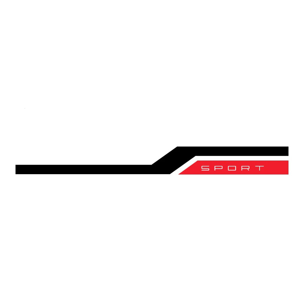 Racing Hood Stripes Decal Bonnet Vinyl Stickers For Car SUV Truck Universal Fit
