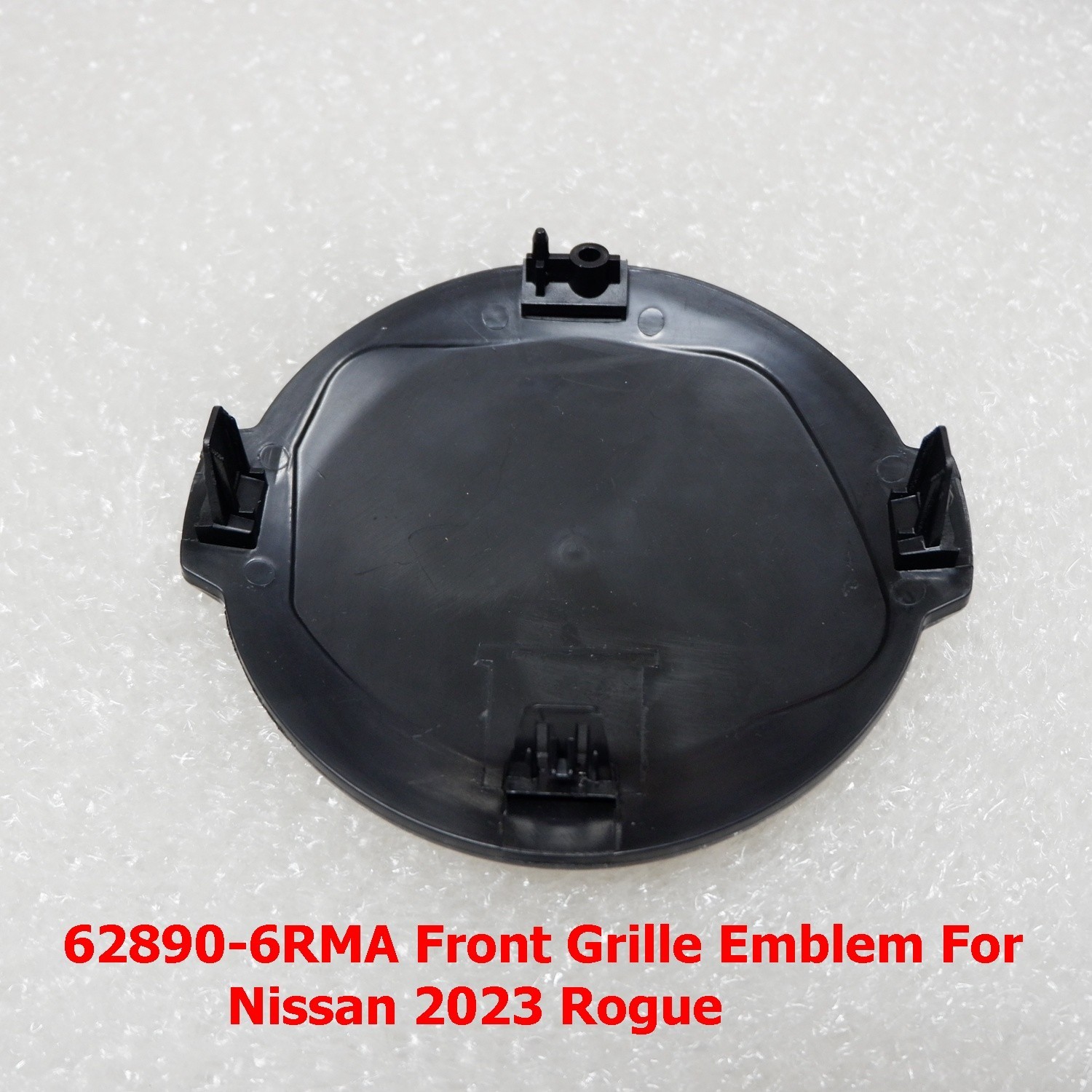 62890 6RM0A FRONT GRILLE EMBLEM FOR ROGUE 2021-24 SIZE 16.5X14.5CM