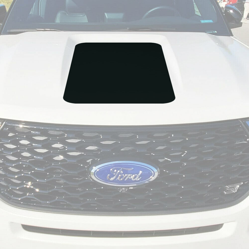 BocaDecals 2020-2023 Ford Explorer Hood Blackout Graphic Decal Sticker Overlay
