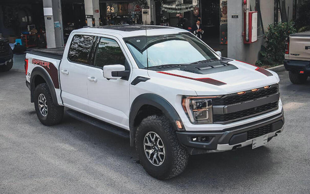 Car Hood Sticker Trunk Stripe For Ford Raptor 2022 2023 Bed Box Decal Full Set