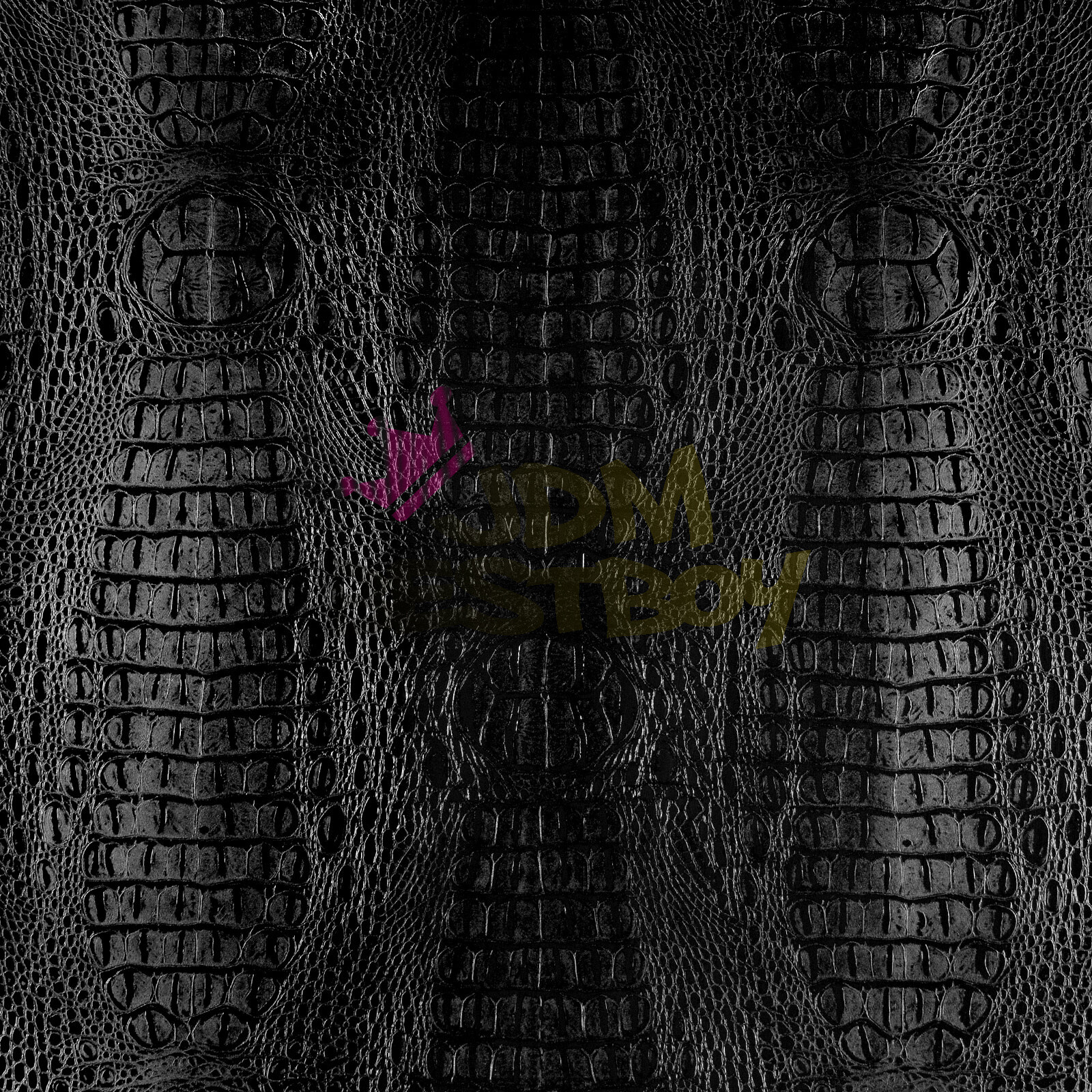 【Alligator Skin Reptiles】 3D Leather Vinyl Wrap Sticker Decal Bubble Free Sheet