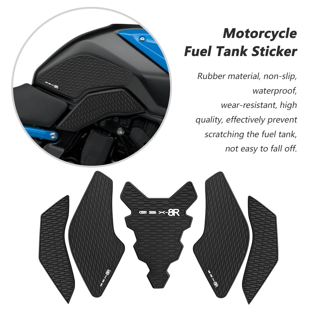 For Suzuki GSX-8R 2023 24 Fuel tank sticker Pad Anti Slip Sticker Gas Knee Grip