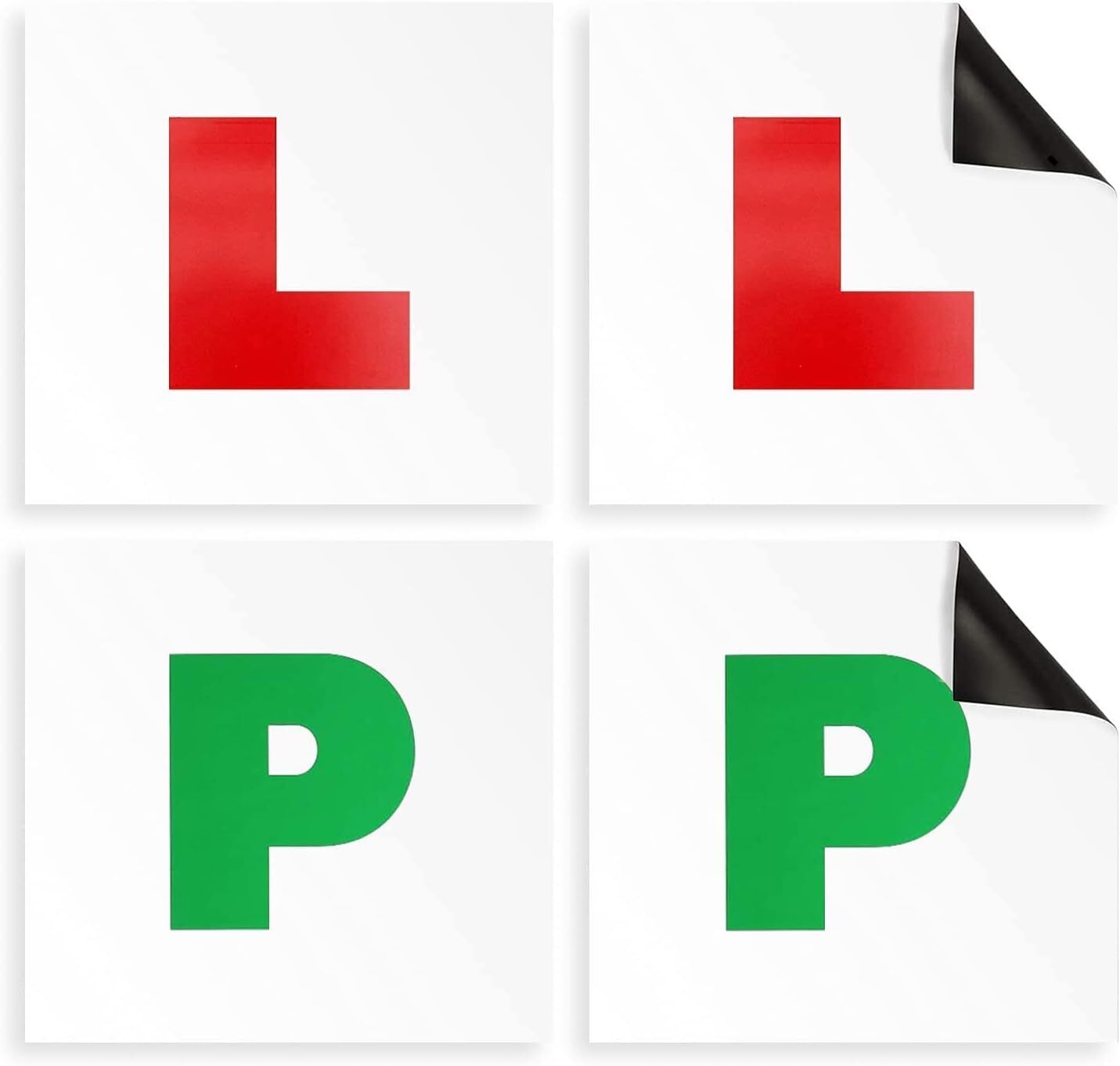 LEARNER STICKER L Plate Stickers Legal Learner Driver Sticker Self Adhesive