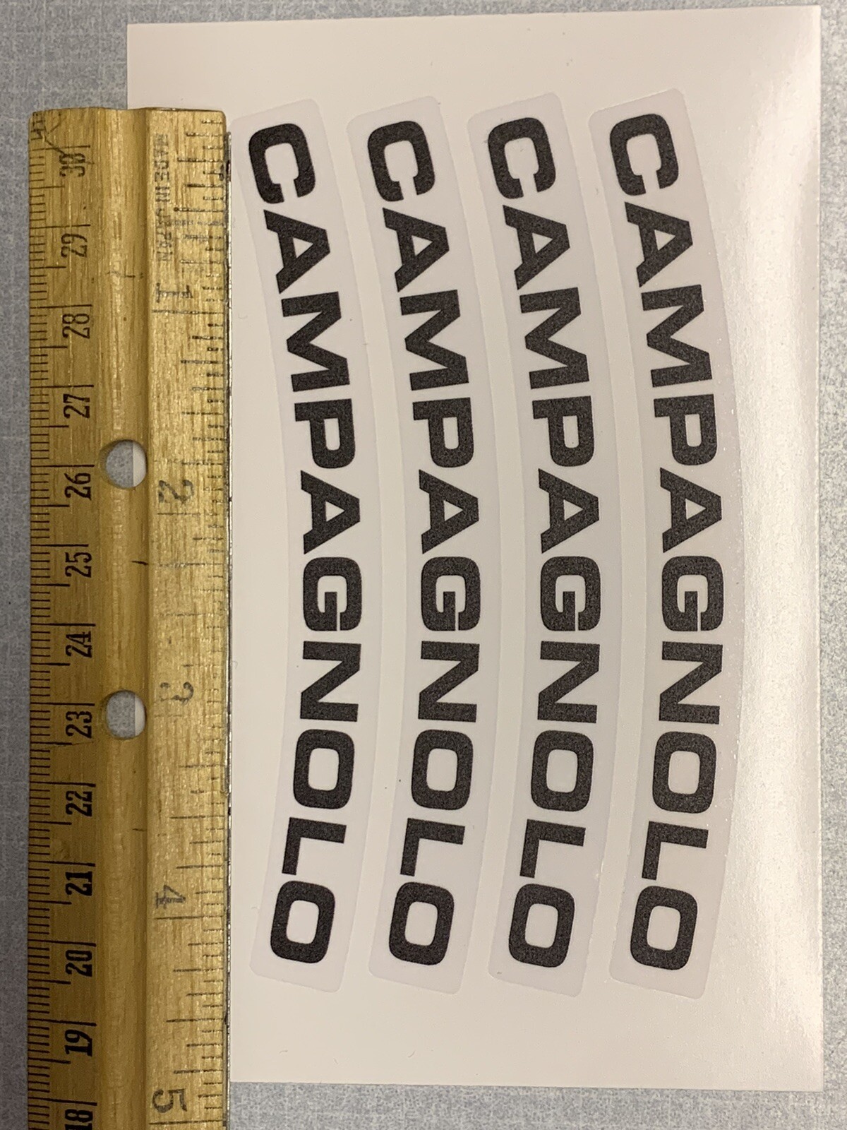 Lamborghini Countach, Jalpa, Silhouette, Espada, Bravo CAMPAGNOLO Decal Set 4pcs