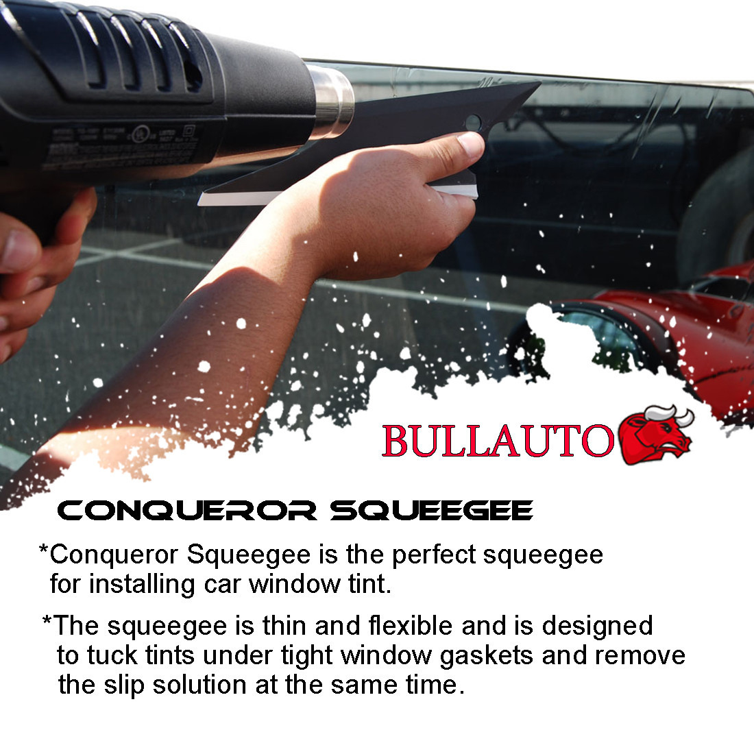 Car Window Tint Tools Kit for Auto Film Tinting Scraper Application Installation