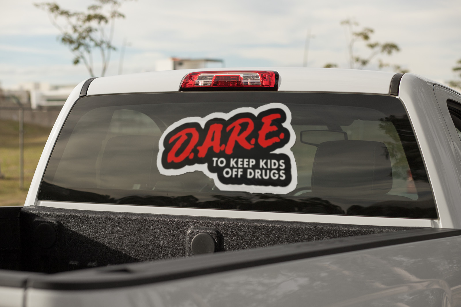 DARE to Keep Kids off of DRUGS Car Window Vinyl Decal Funny Laptop Sticker NEW