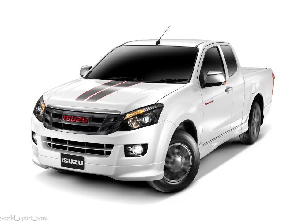 SILVER RED FRONT REAR TAILGATE STICKER X-SERIES FOR ISUZU D-MAX DMAX 2012-2016