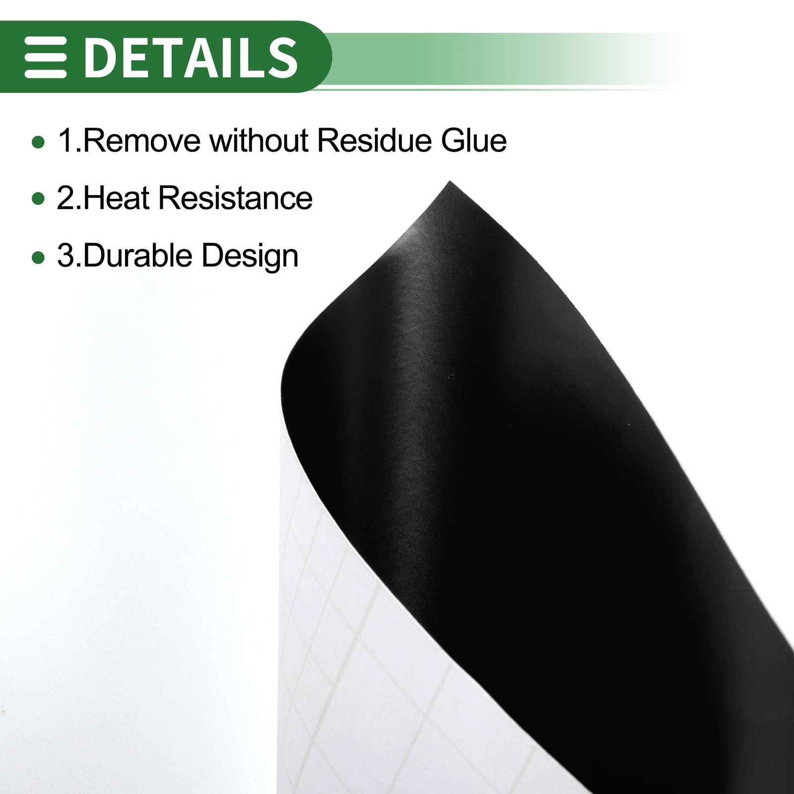 Car Wrap Film 7 ft x 59.84 inch Matte Black 1 Pc Exterior Interior Protective