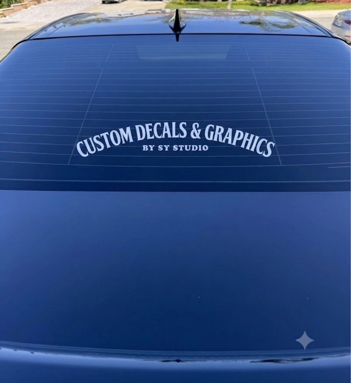 Vinyl Decal For Cars Customized 9”