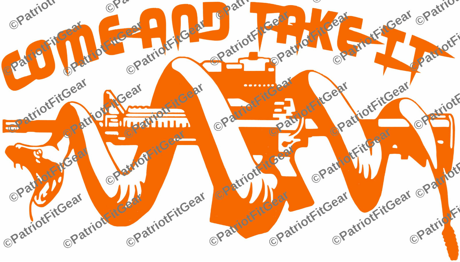 Molon Labe,Come And Take It,8″x4.5″,Second Amendment,2A,Snake Coiled,Vinyl Decal