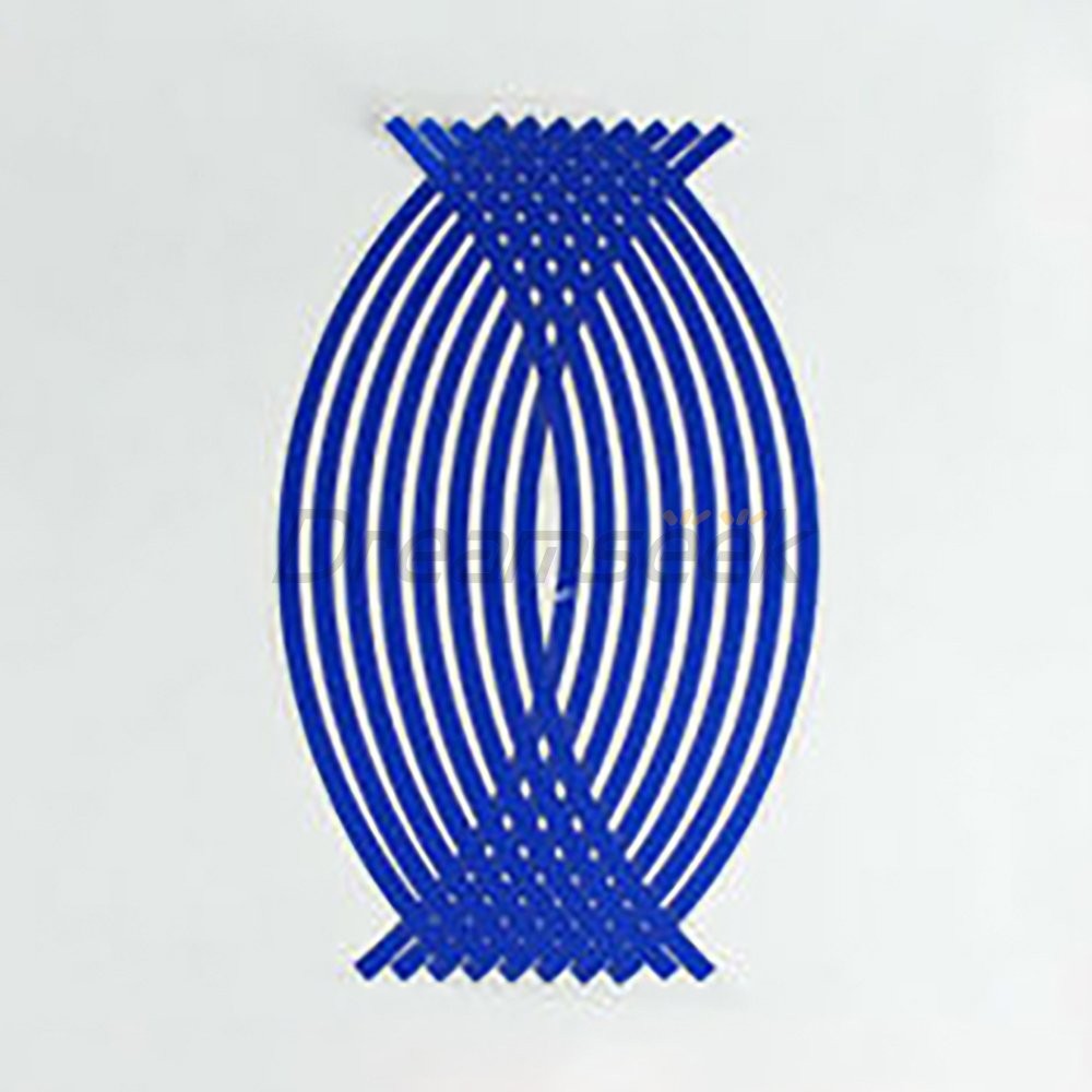 Reflective Strip Decal Sticker for 18” Wheel Rim Car Motorcycle customize color