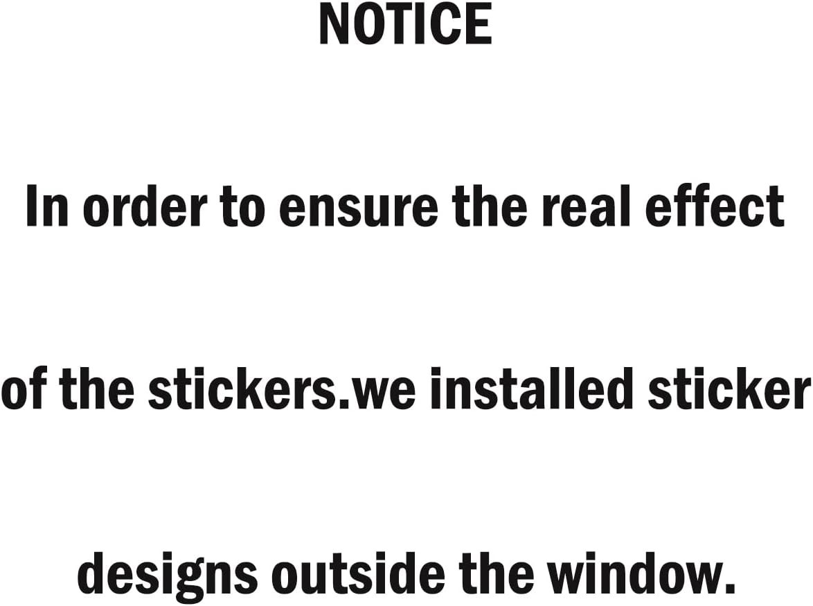 Waterproof Queen Character Car Sticker for Right Side Window