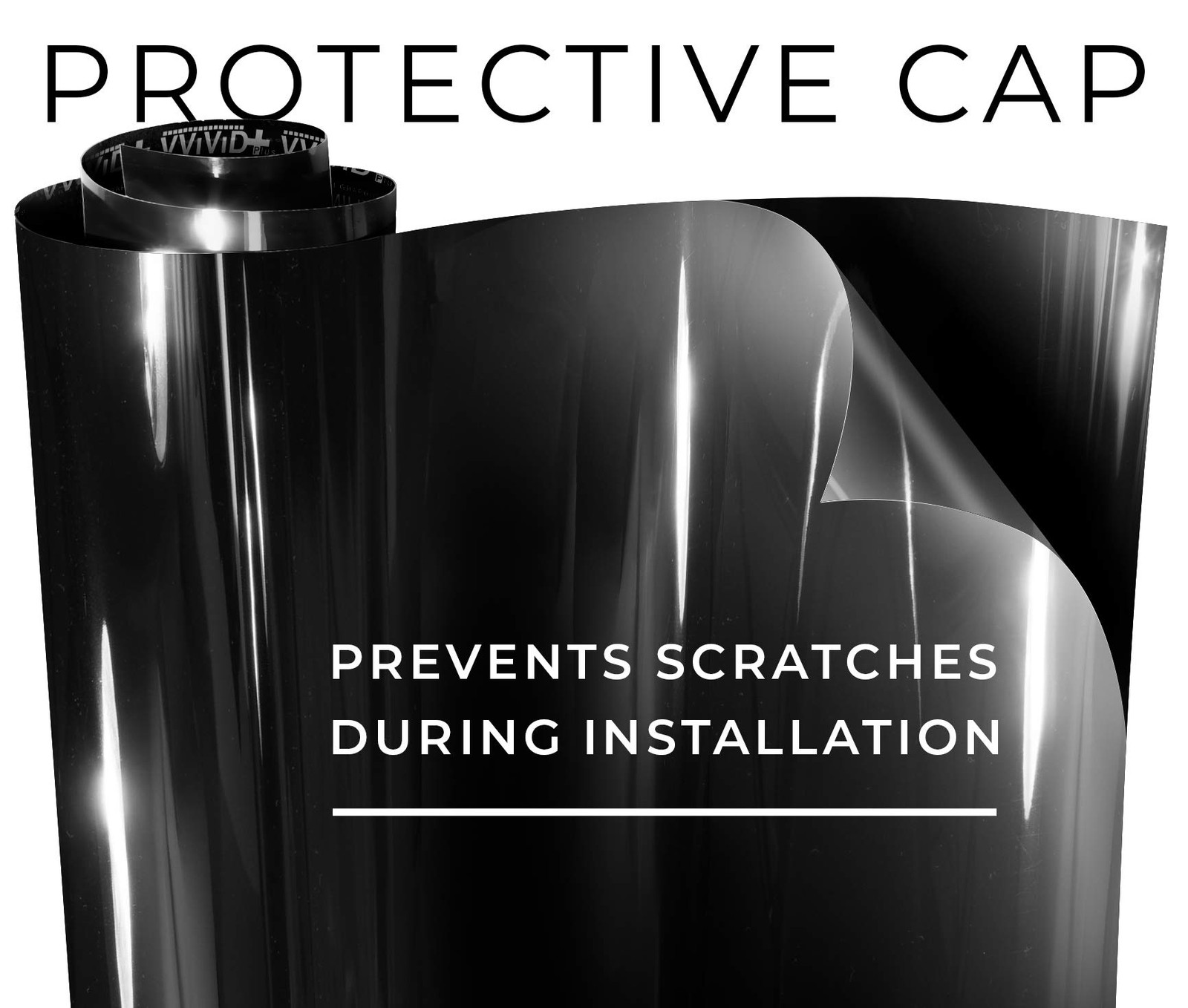 5ft x Ultra Gloss Premium Vinyl Car Wrap Film Piano Black VViViD+ vehicle auto